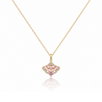 Shell Glow Necklace - 18K Gold (Demi Fine)