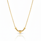 Couple Initial Morsecode Necklace