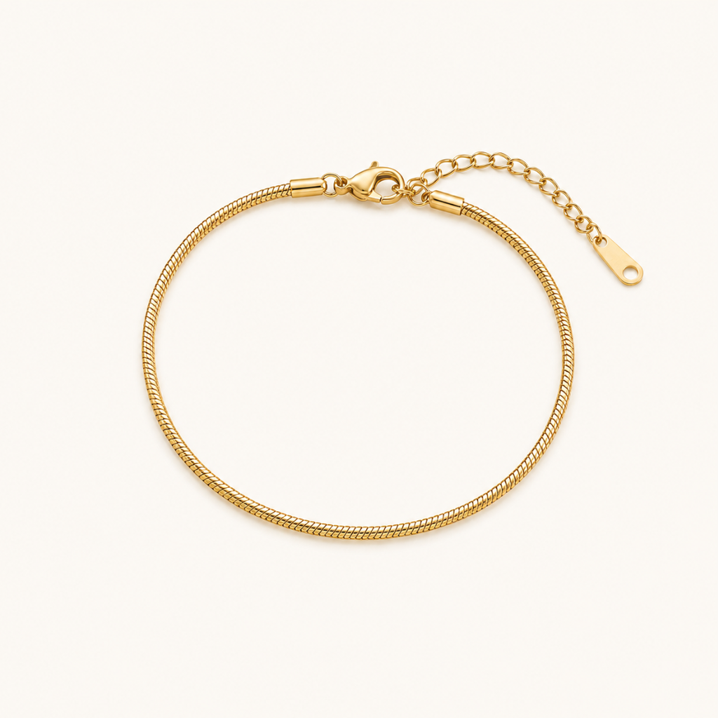 Golden Glide Bracelet - 18k Gold (Demi Fine)