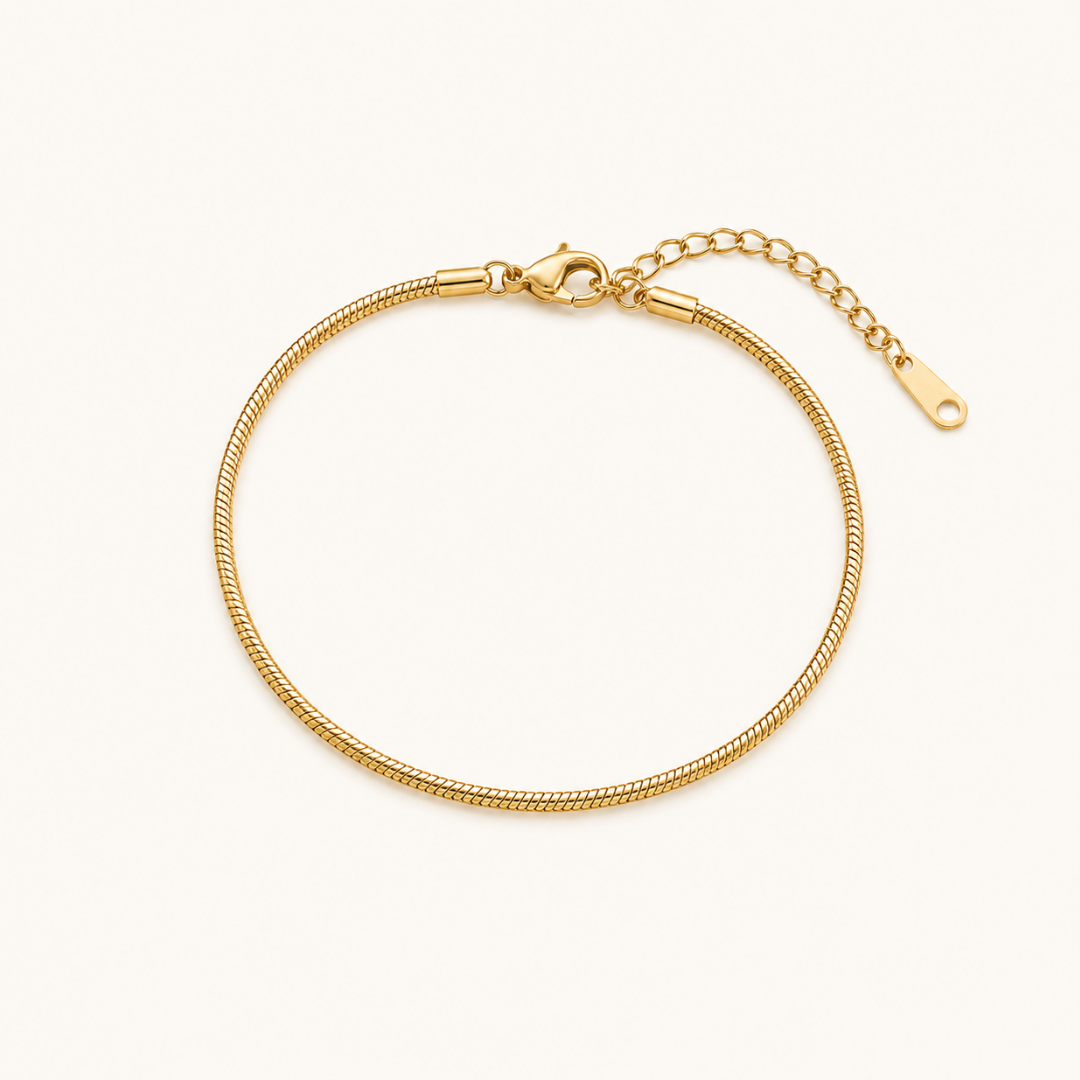 Golden Glide Bracelet - 18k Gold (Demi Fine)