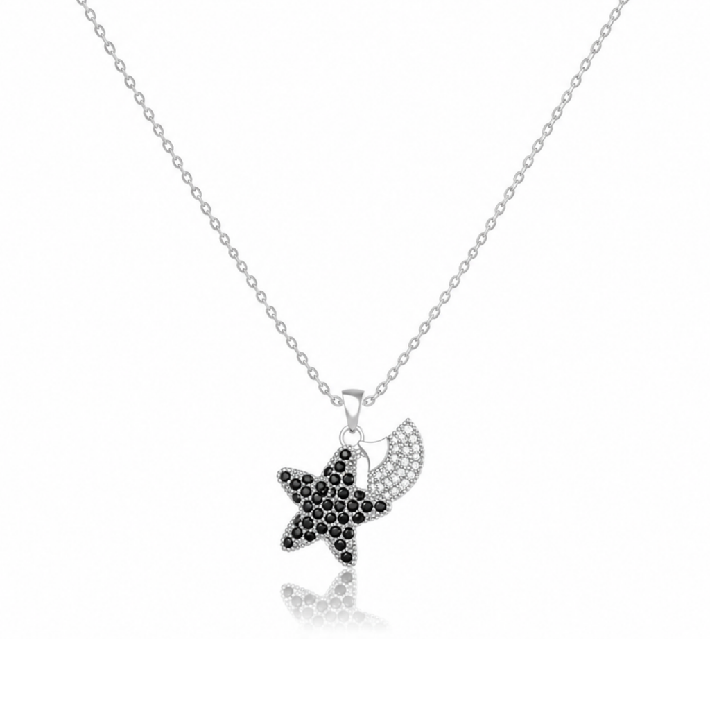 Twilight Star Zircon Necklace