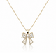Vintage Carole Bow Pin Necklace