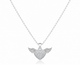 Wings of Love Zircon Diamond Necklace