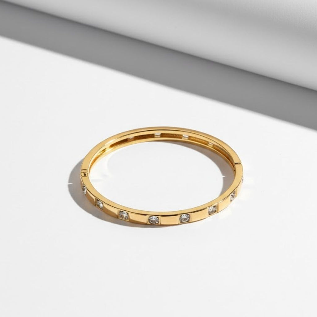 Pure Shine Goldbeam Diamond Kada