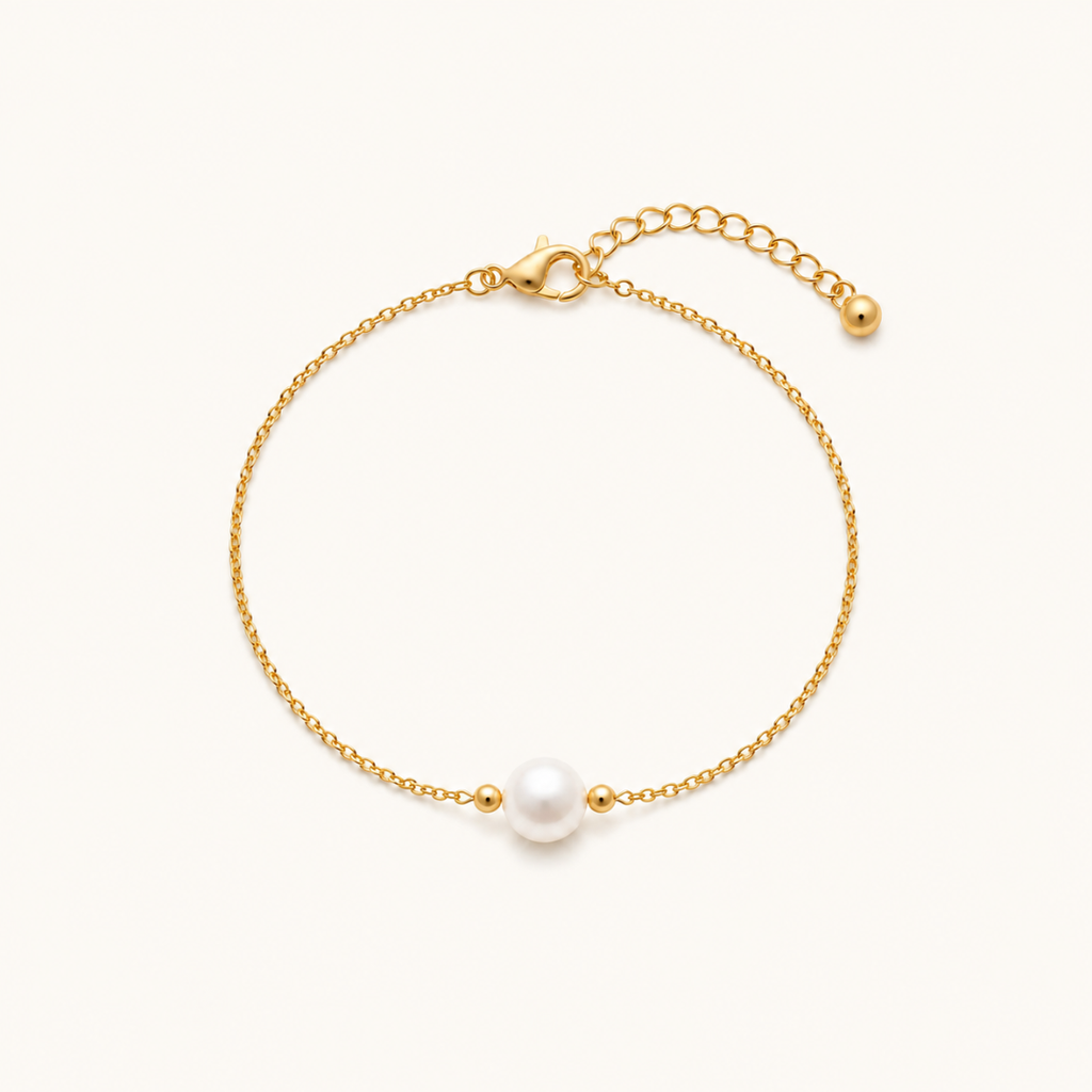 Pearl Glow bracelet - 18k Gold (Demi Fine)
