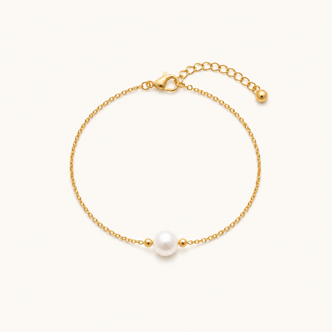 Pearl Glow bracelet - 18k Gold (Demi Fine)