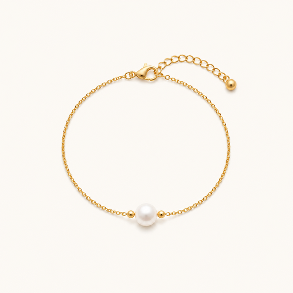 Pearl Glow bracelet - 18k Gold (Demi Fine)
