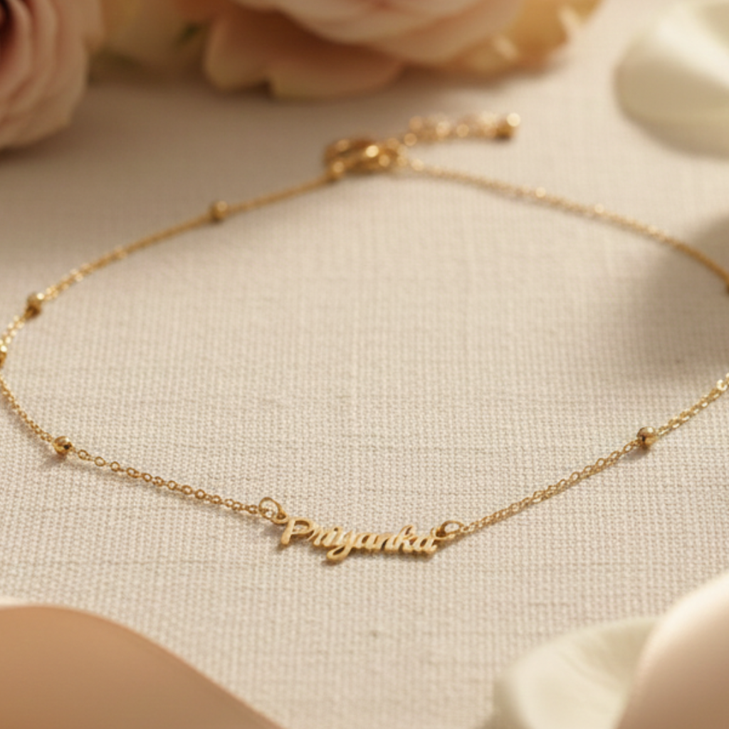 Signature Script Name Waist Chain