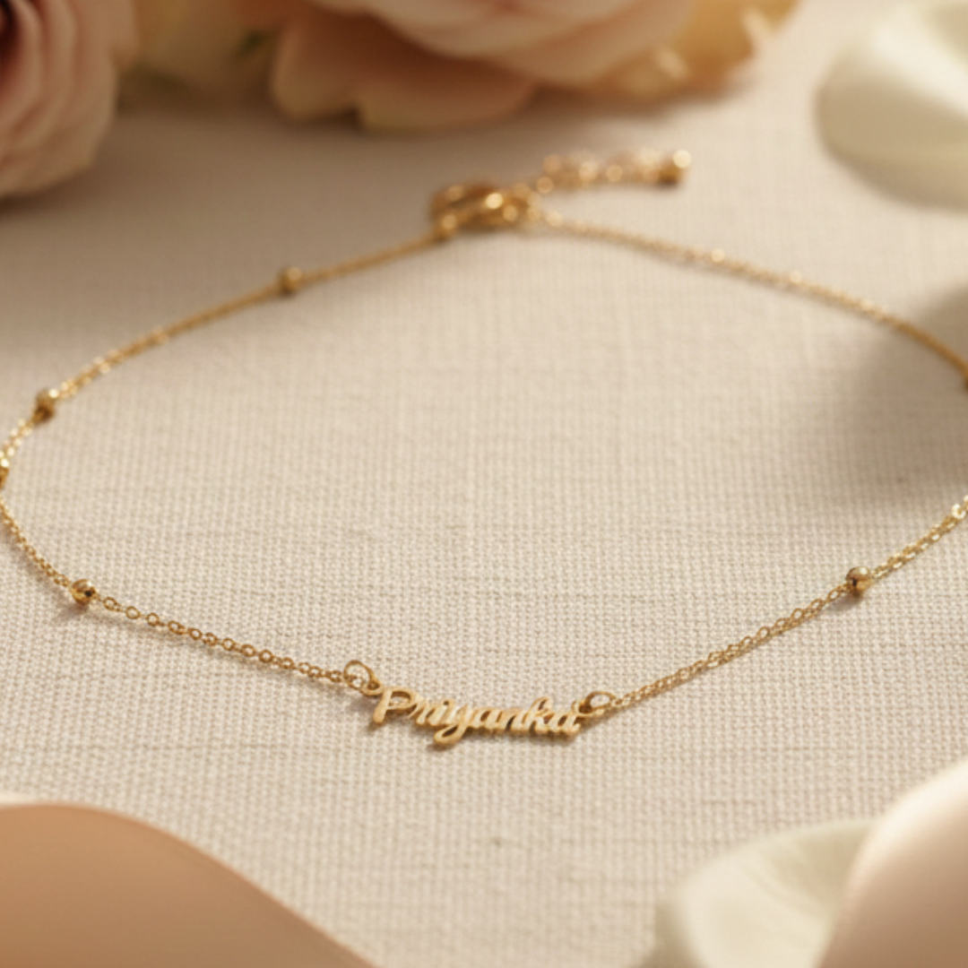 Signature Script Name Waist Chain