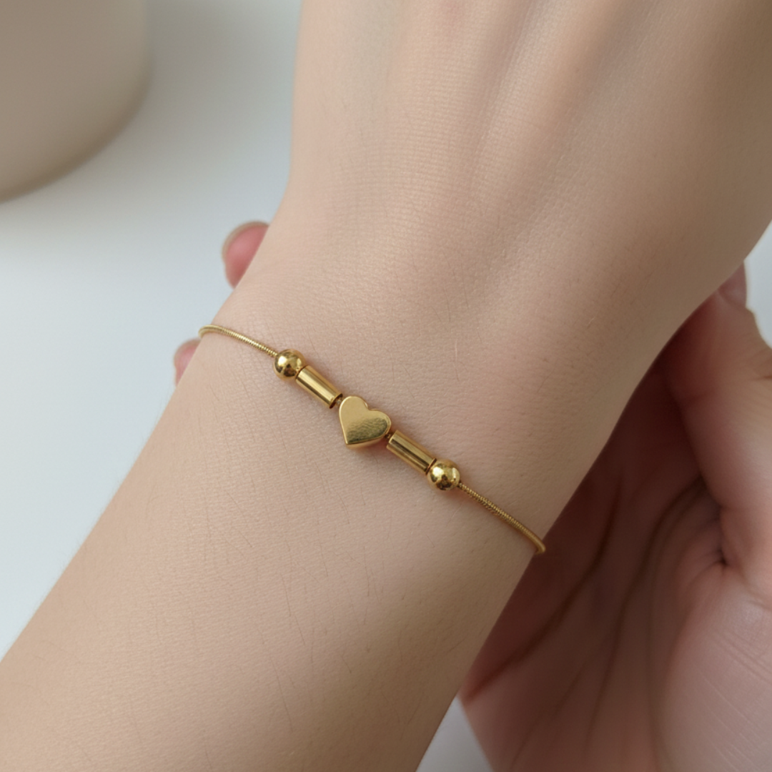 Morse code heart initial couple necklace+ Morse code heart initial couple bracelet .
-