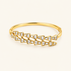 X Link Kada - 18k Gold ( Demi Fine )