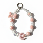 Pastel Dream Bow & Moon Strap Charm