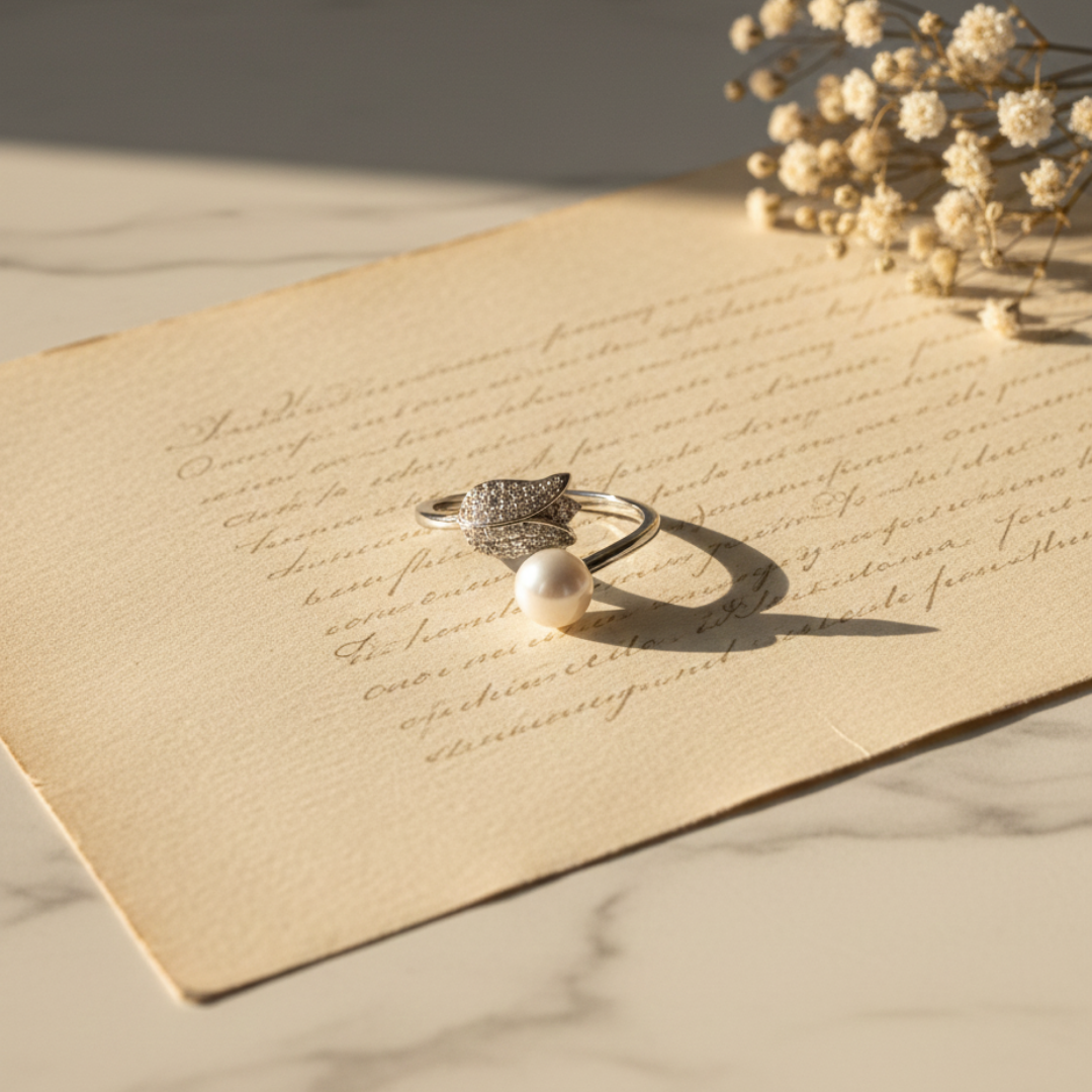 Crystal Studded Ring