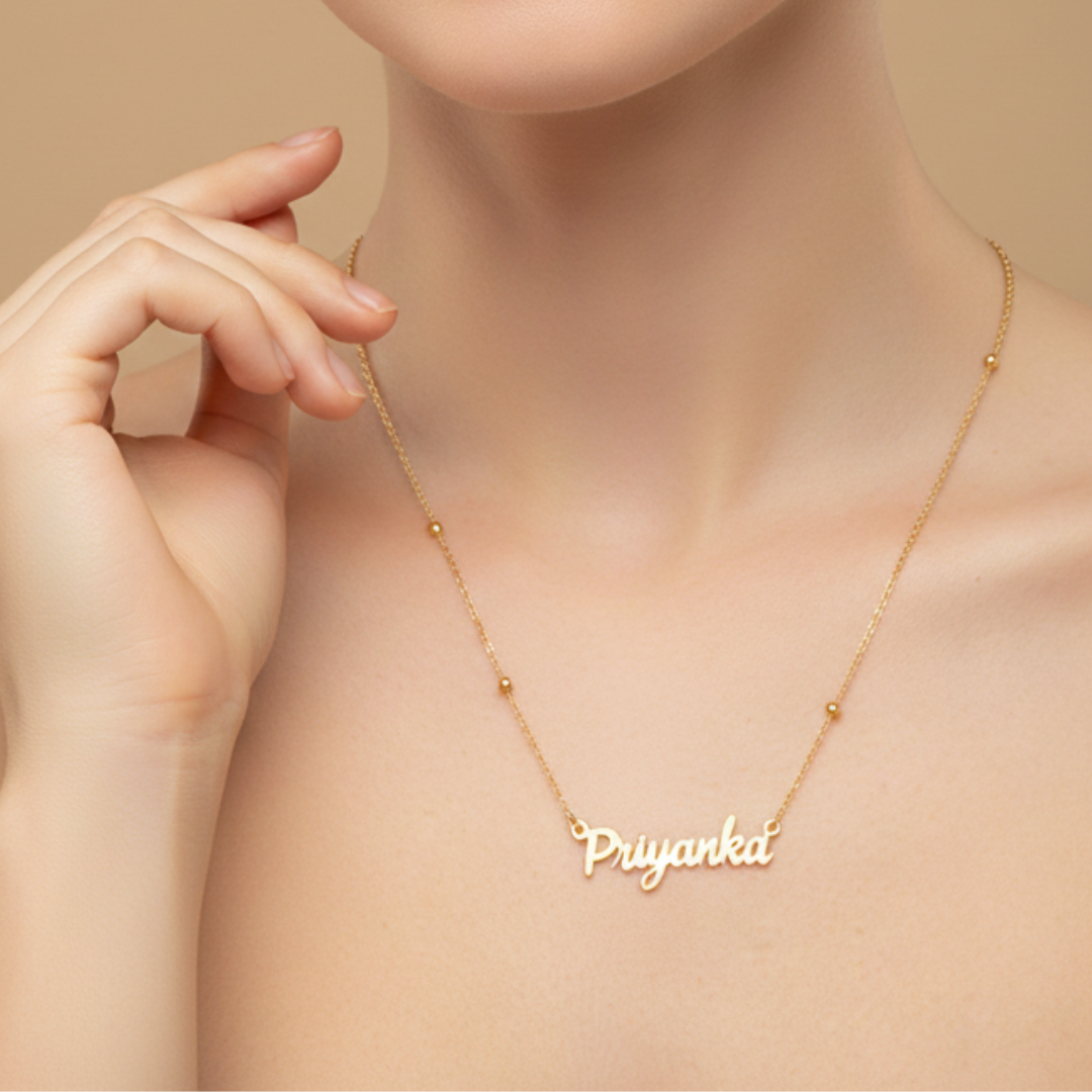 Signature Script Name Waist Chain