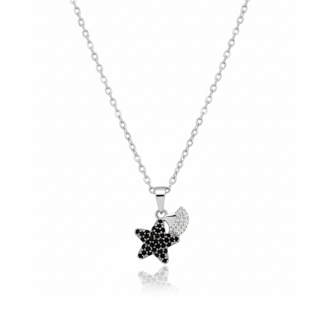 Twilight Star Zircon Necklace