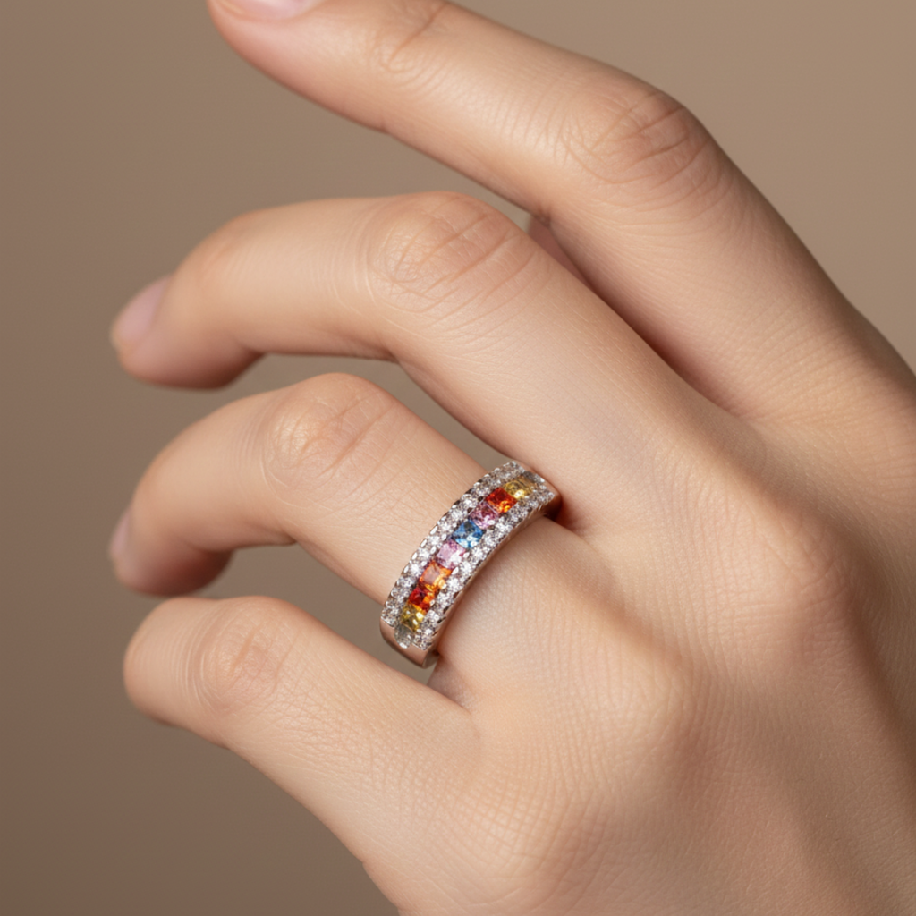 English Rainbow Ring