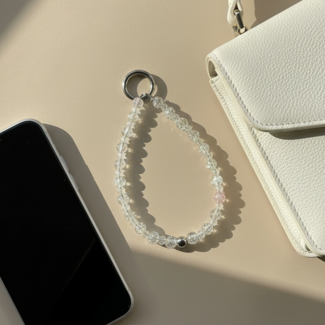 Frost Pearl Mobile Charm