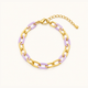 Pastel Link Bracelet - 18k Gold (Demi Fine)