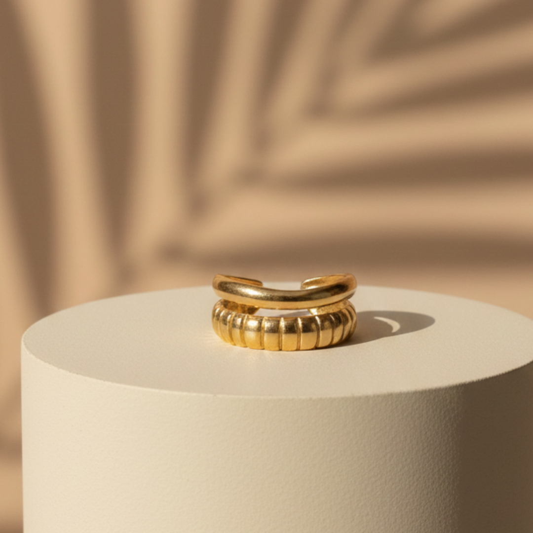 Stacked Elegance Ring