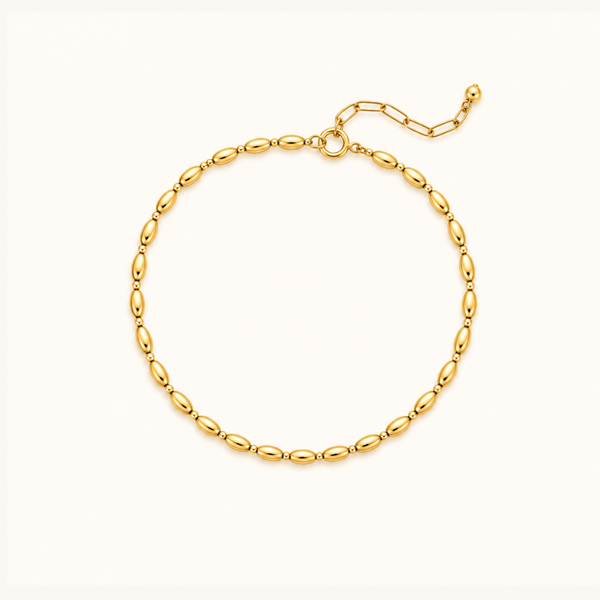 Bead Flow Bracelet - 18k Gold (Demi Fine)