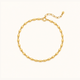 Bead Flow Bracelet - 18k Gold (Demi Fine)