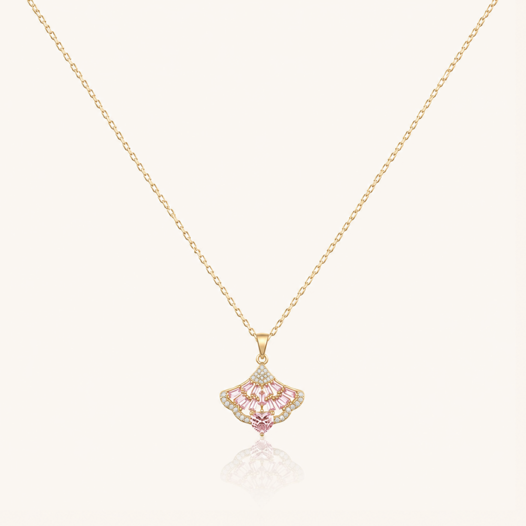Shell Glow Necklace - 18K Gold (Demi Fine)