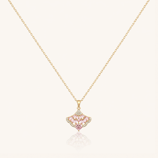 Shell Glow Necklace - 18K Gold (Demi Fine)