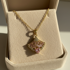 Shell Glow Necklace - 18K Gold (Demi Fine)