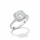 Square-Cut Zircon Vintage Ring