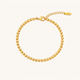 Orbital Chain bracelet -18k Gold (Demi Fine)
