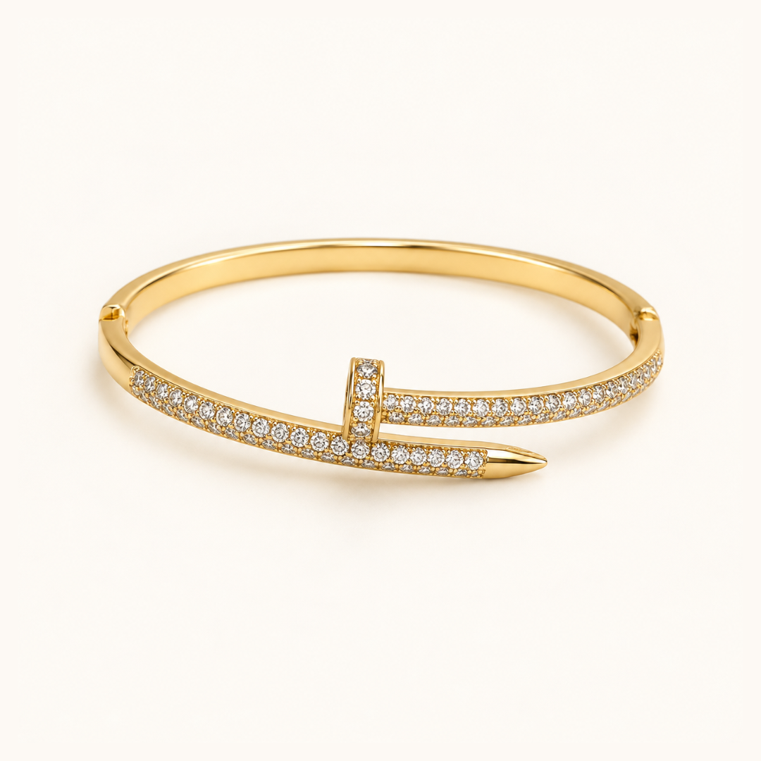 Lavis Nail Kada - 18k Gold ( Demi Fine )