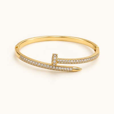 Lavis Nail Kada - 18k Gold ( Demi Fine )