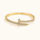 Lavis Nail Kada - 18k Gold ( Demi Fine )