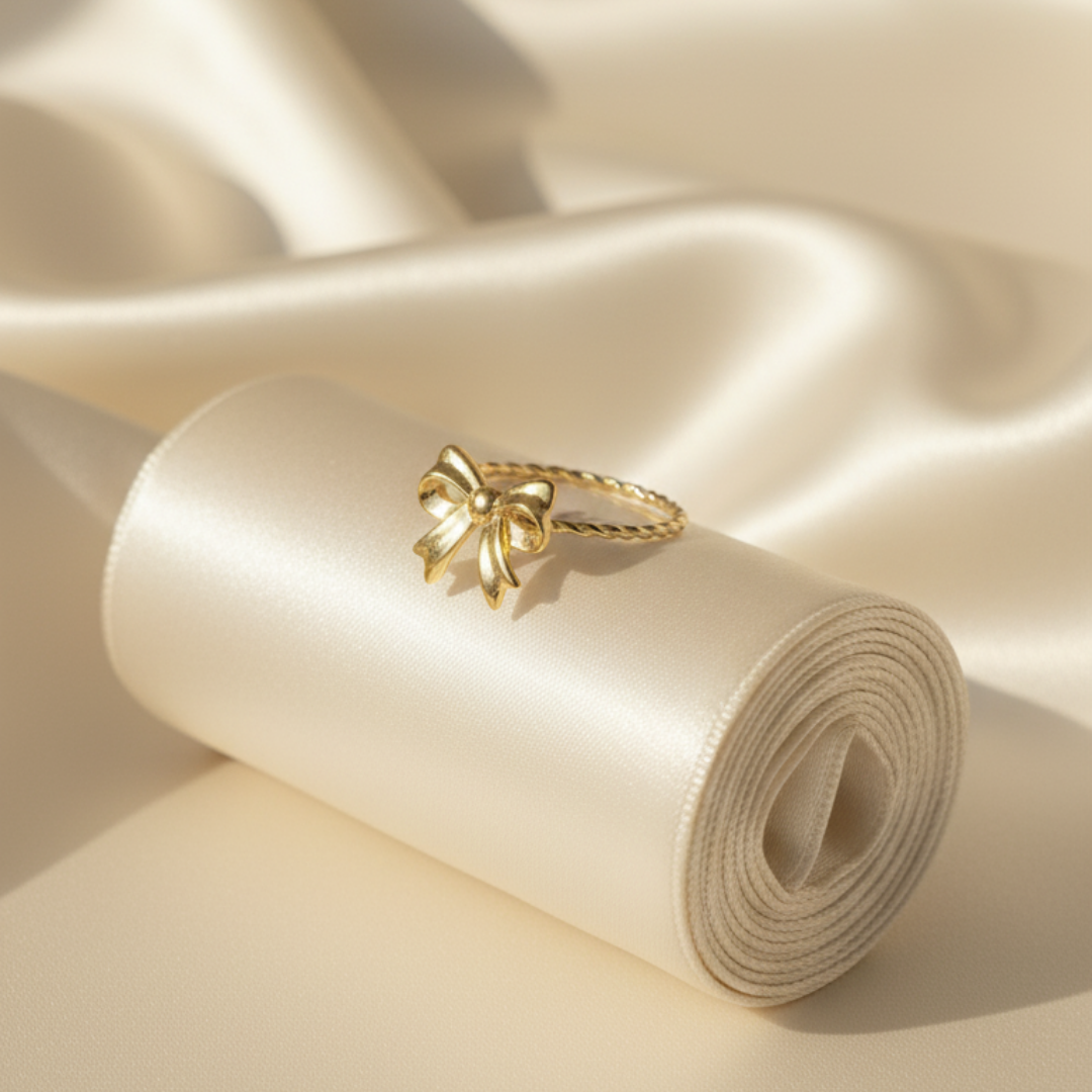 Feminique Bow Ring