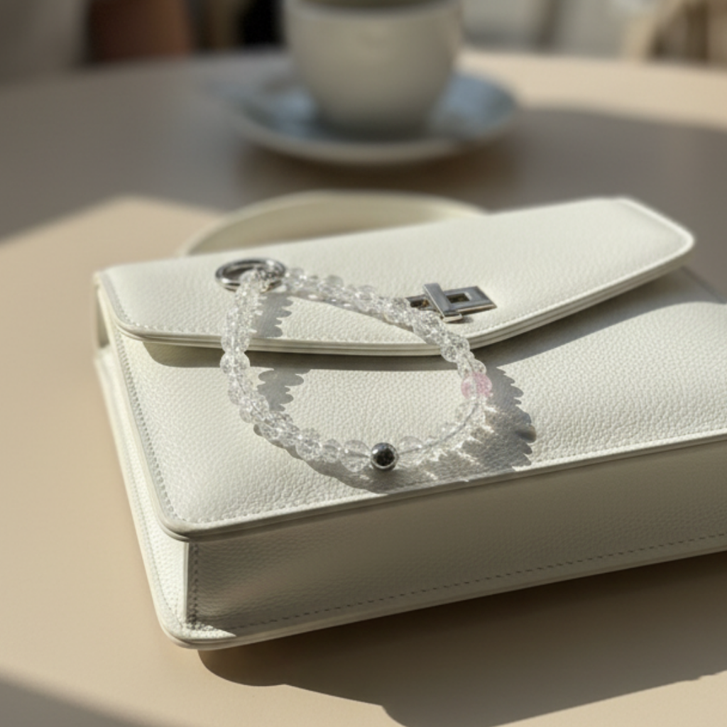 Frost Pearl Mobile Charm