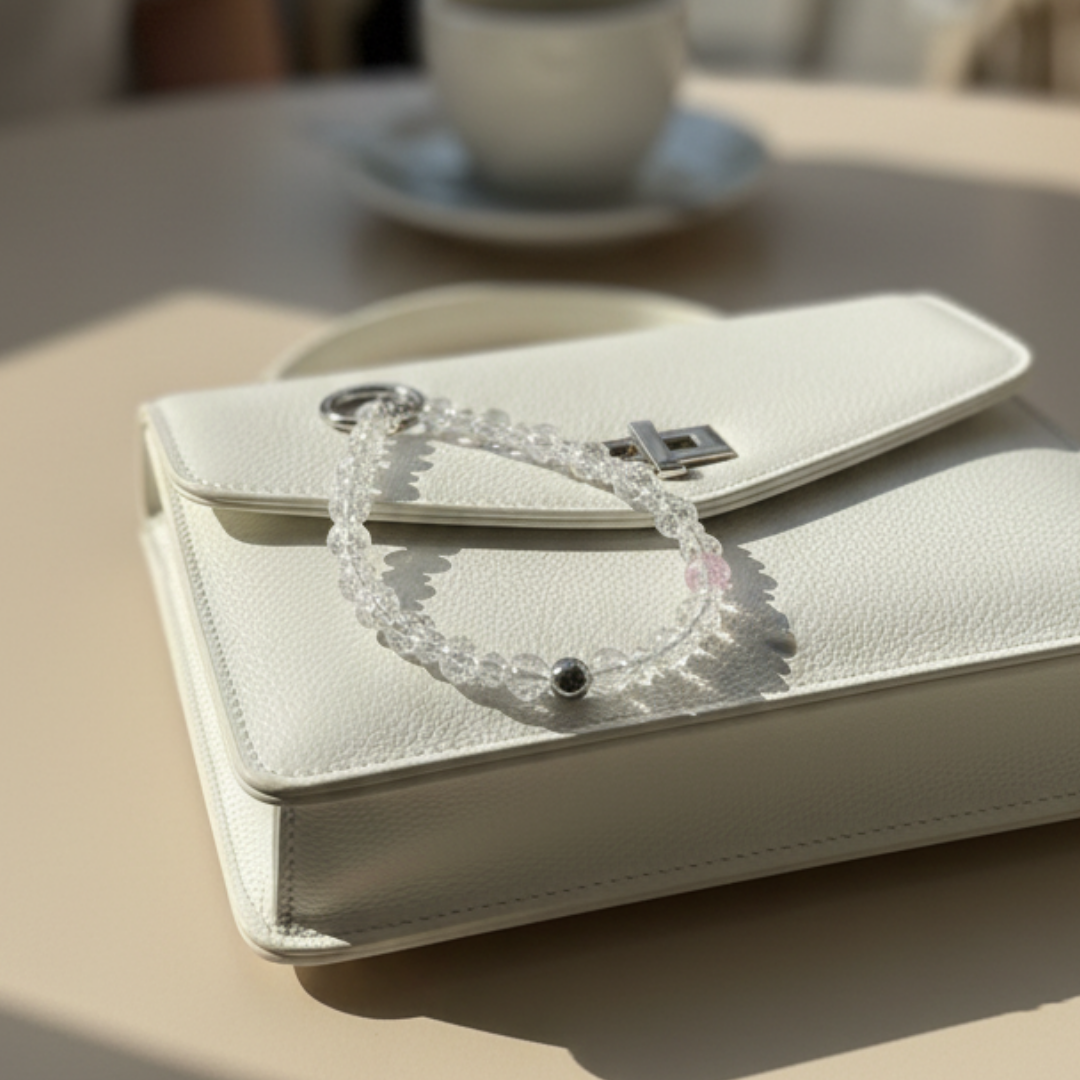 Frost Pearl Mobile Charm