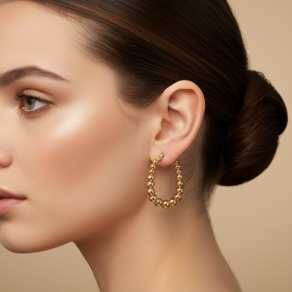 Gilded Laps Earrings