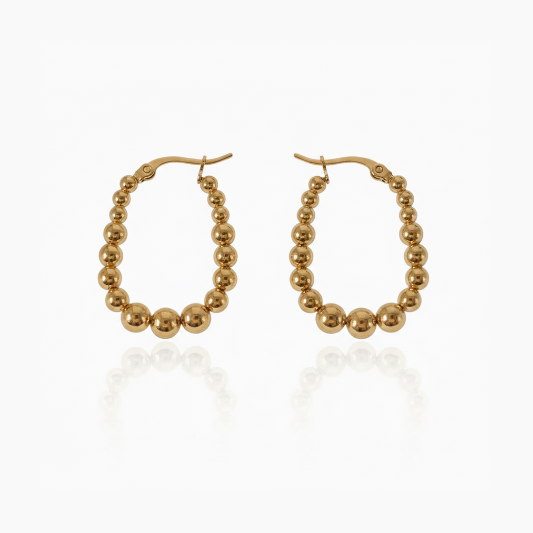 Gilded Laps Earrings