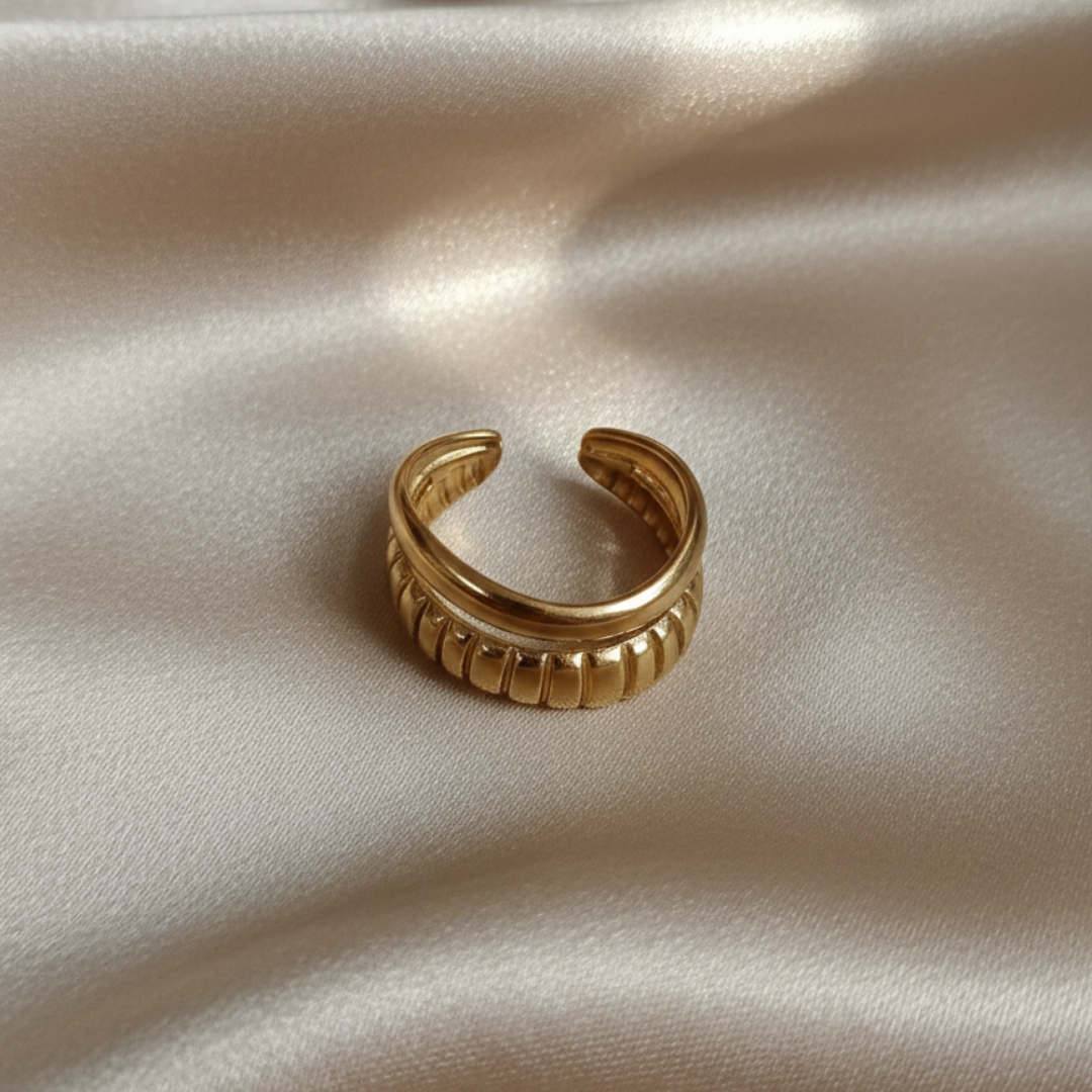 Stacked Elegance Ring