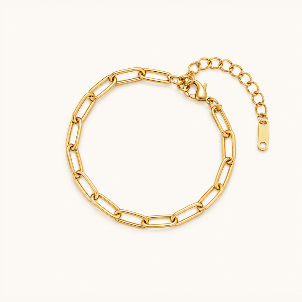 Linkora bracelet - 18k Gold (Demi Fine)