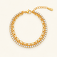 Double Drip Bracelet - 18k Gold ( Demi Fine )