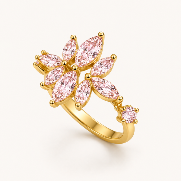 Florea Ring - 18k  Gold (Demi Fine)