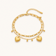 Shraddha fav bracelet - 18 k gold ( demifine )