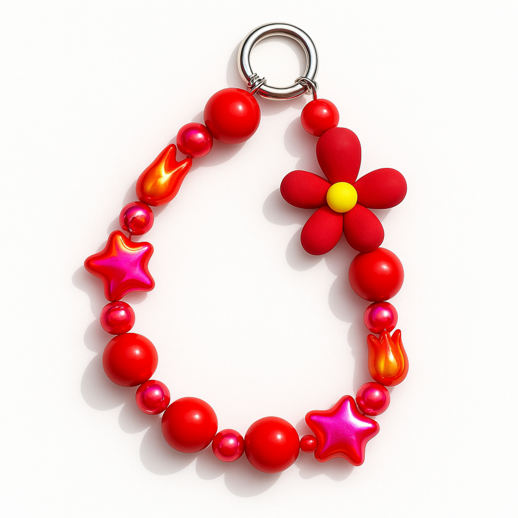 barbie core mobile charm