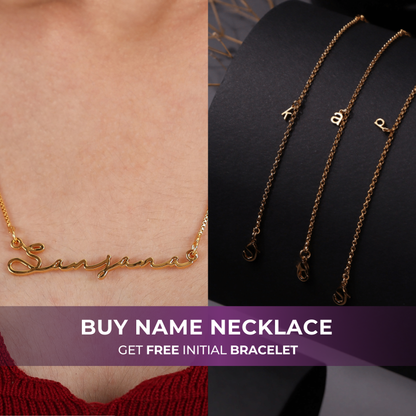 Bold And Beautiful Name Necklace