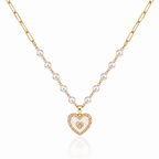 Pearlina Necklace - 18k Gold (Demi Fine)