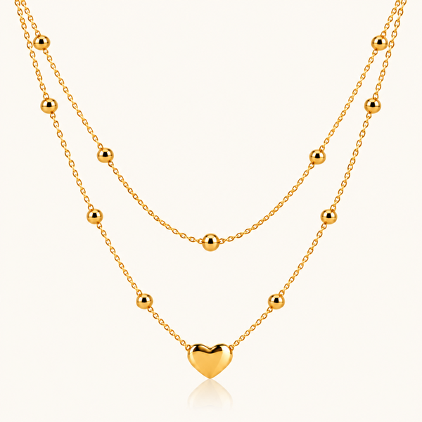 Amora Necklace - 18K Gold (Demi Fine)