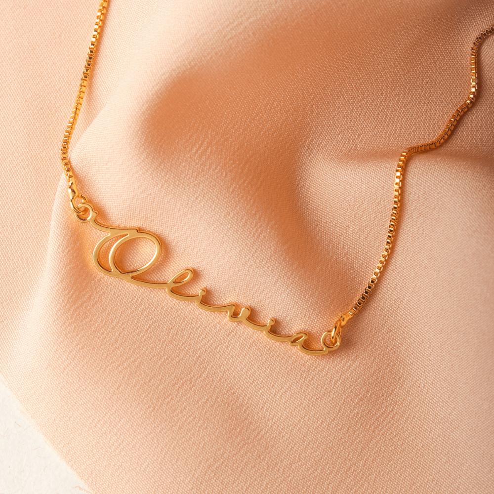 Bold And Beautiful Name Necklace