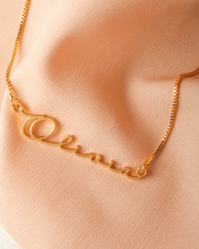 Bold And Beautiful Name Necklace