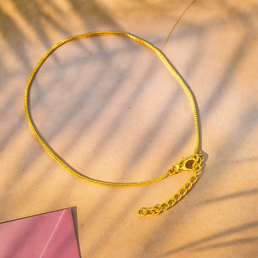 Soft Glow Anklet